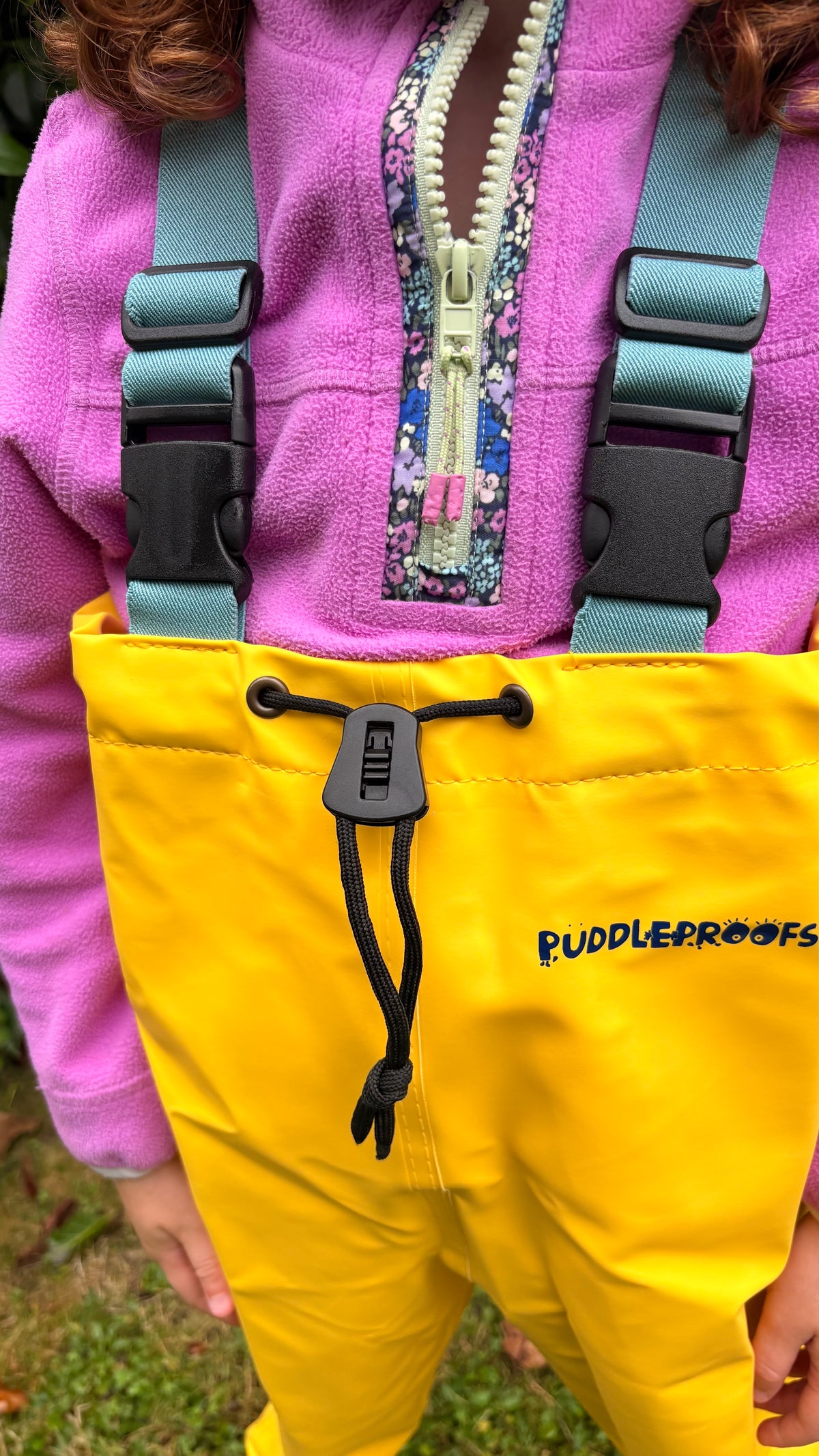 Puddleproofs Wader - Yellow/Light Blue