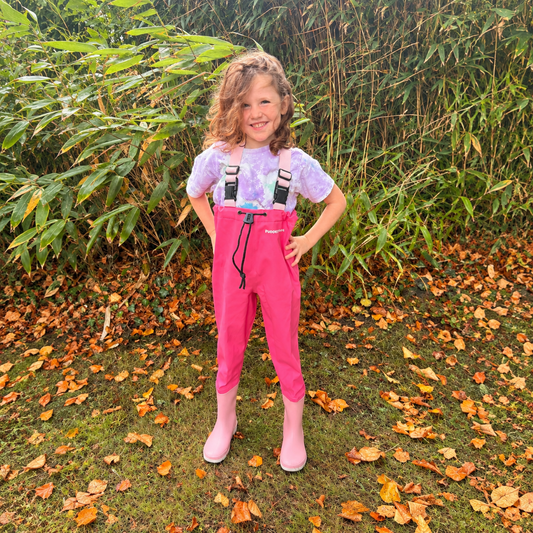 Puddleproofs Wader - Pink/Light Pink
