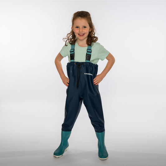 Puddleproofs Wader - Navy/Light Blue