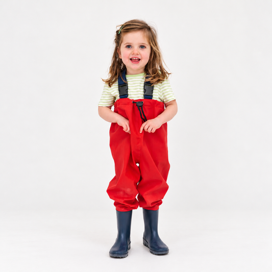 Puddleproofs Wader - Red/Navy